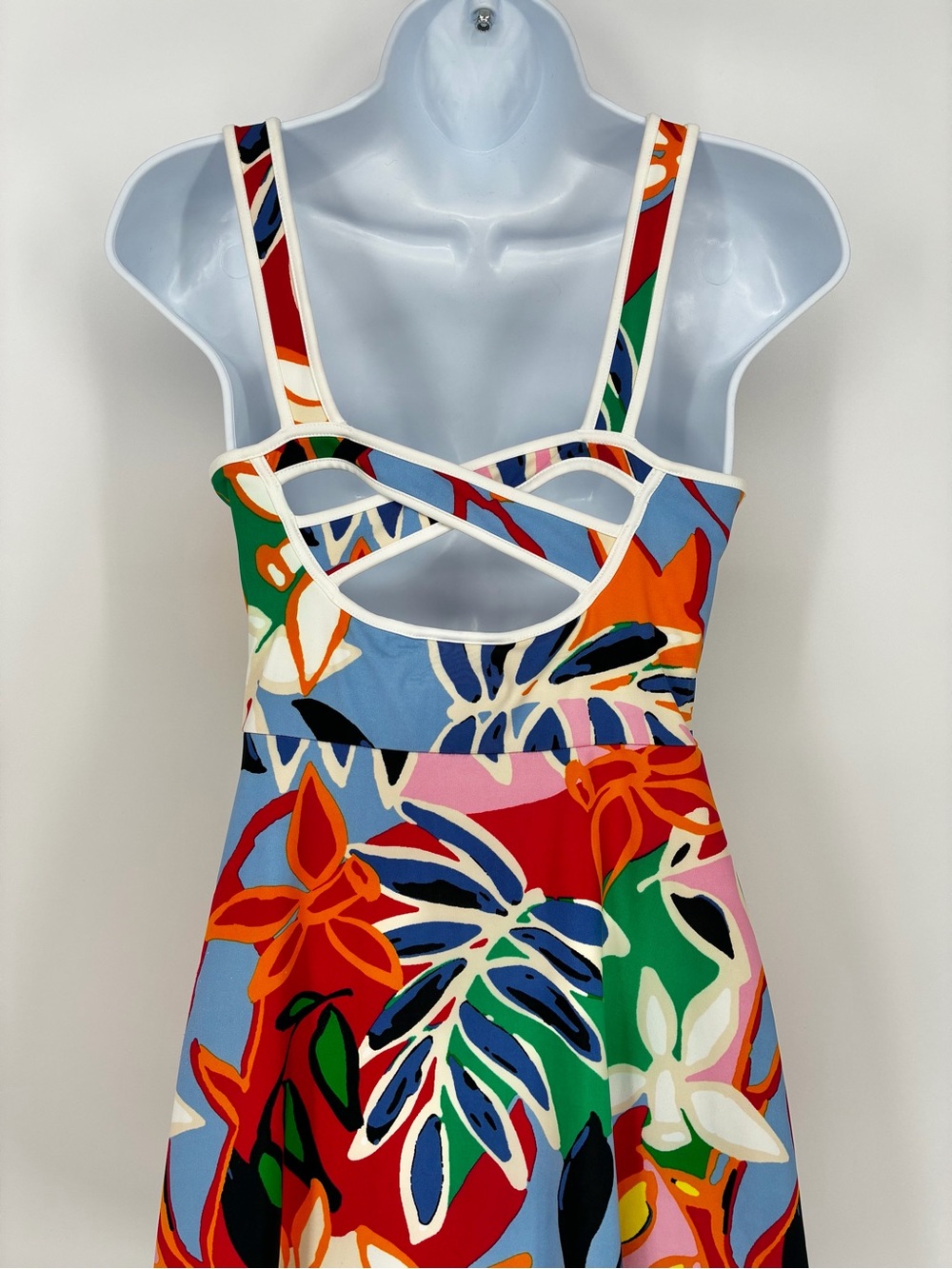 Bailey 44 Sport Colorful Tropical Floral Tennis Athletic Dress S - Picture 12 of 16